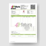 Kurumsal Firmalar için pastel renklerde efatura earsiv xslt tasarımı